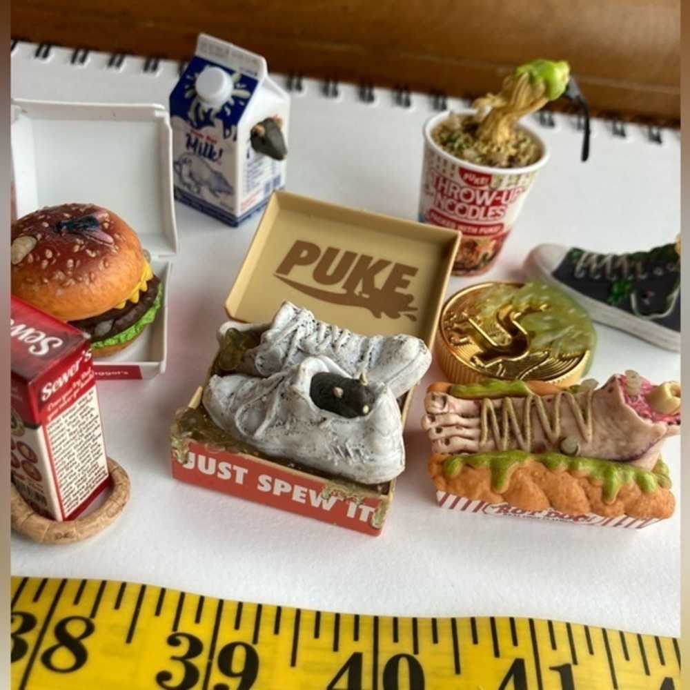 Gross out toys trinkets prizes - egg hunt?